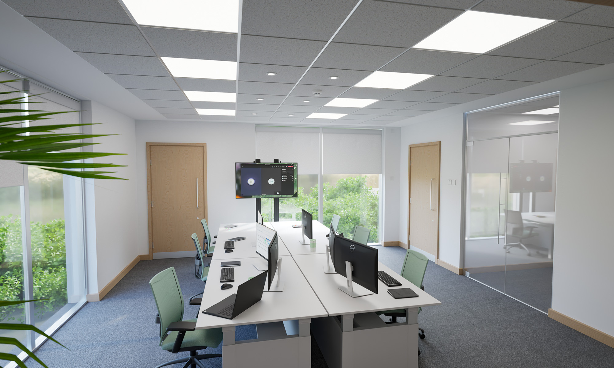 Meeting room in control room