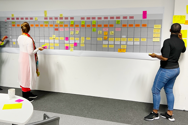 Client confidentiality prevents sharing a specific journey, but this example illustrates the nuanced experience mapping process.